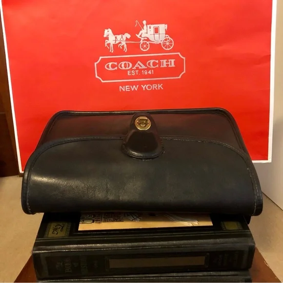 Coach Vintage Mens Turnlock Clutch 9971 - Picture 7 of 14